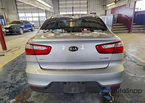 2016 Kia Rio Lx из США, поврежденный, VIN KNADM4A32G6641905
